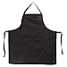 Fartuch kuchenny Fartuch wodoodporny, odporny na plamy i kurz do kuchni domowej, restauracji, kawiarni(czarny)
