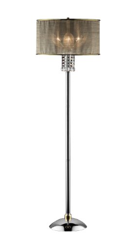 Up To 40% OFF OK LIGHTING OK-5129F Leaf Crystal Floor Lamp New Deal OK LIGHTING OK-5129F Leaf Crystal Floor Lamp