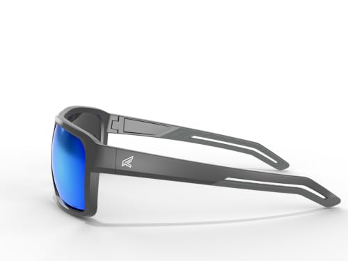Image of EDGE Highline ANSI Z87 Safety Sunglasses for Men, Polarized for Fishing, Mirrored Tinted Lenses Eyewear, 99% UV Protection
