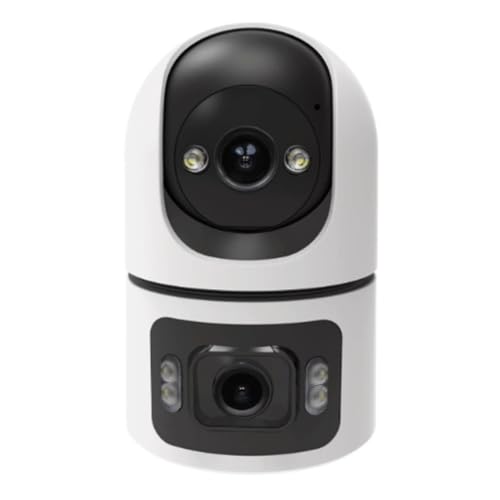 Tuya WiFi Indoor Smart Surveillance Camera da 4MP Schermata A Doppia Lente 2.4G/5G Night Vision Vision Detection Auto…