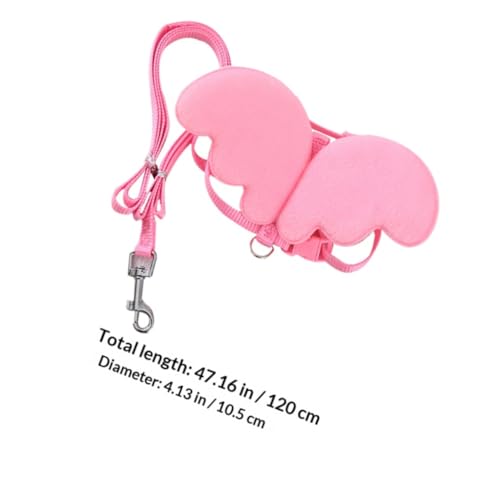 Correa de nylon ULTECHNOVO evita tirones en mascotas pequeñas con arnés cómodo y ajustable 3