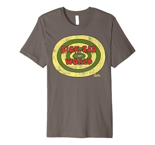 Daria Sick Sad World Drippy Text Eye Logo Premium T-Shirt