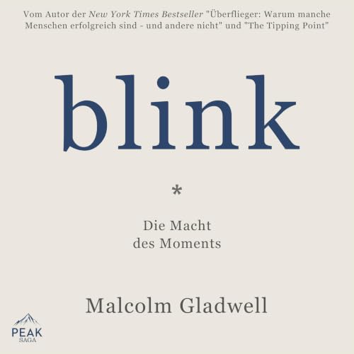 Blink! Audiolivro Por Malcolm Gladwell, J&uuml;rgen Neubauer - translator capa