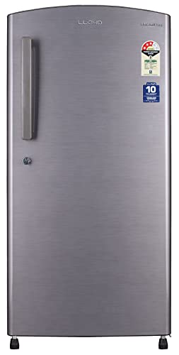 Image of Havells-Havells -LLOYD Refrigerator Appliance Single Door 200L 3 Star Fixed Speed Stainless Steel Glass GLDC213SSST2PB