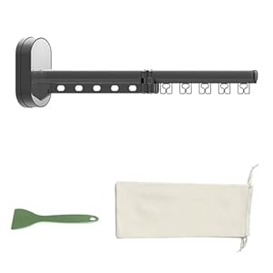 Dongker HM32740 Wäscheständer Wandmontage Ausziehbar