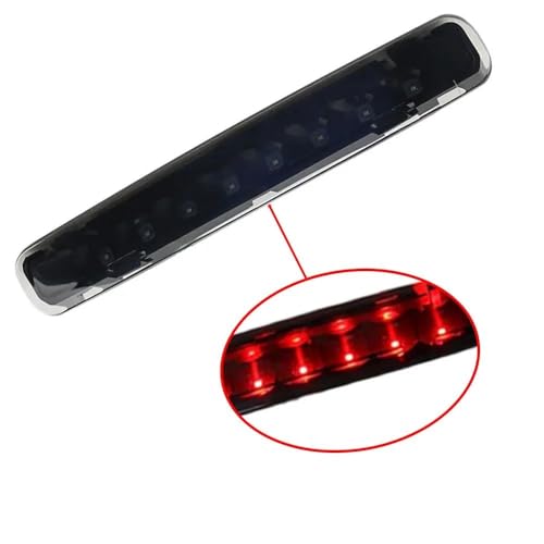 Troisième feu stop LED Mustang 2007 signalisation rapide lentille rouge
