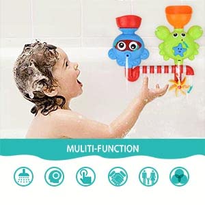LIANLI Boy Brinquedos de Banho para Crianças 1-3 Brinquedos de Banheira para Crianças de 1 2 3 4 Ano