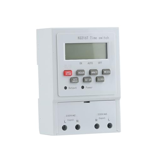 Interrupteur de commande de temps micro-ordinateur KG316T à affichage LCD précis - 3