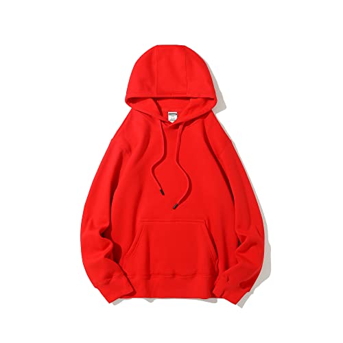 Pull en polaire femme Legou rose à manches longues sweat à capuche hiver L