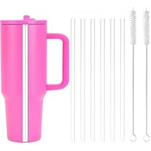 Replacement Straws for Hydrojug Traveler 32 oz, Reusable Plastic Straws with 2PCS Straw Cleaner Brushes Compatible with HydroJug Accessories