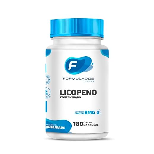 Licopeno 8mg 180 Cápsulas