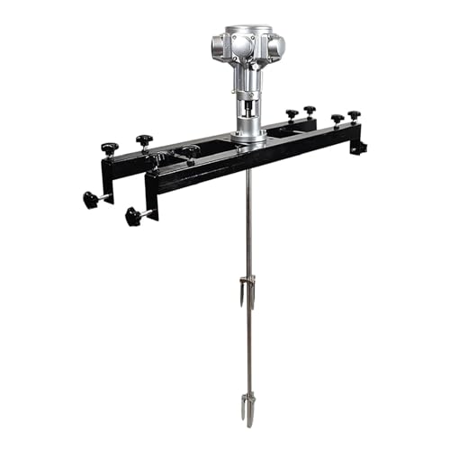 Agitateur dissolveur d'encre pneumatique avec support rigide pour IBC de 770 litres