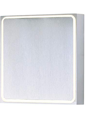 ET2 E41329-SA Alumilux Outline ADA Compliant Square Outdoor LED Wall Sconce, 1-Light 8 Watt, 5"H x 5"W, Satin Aluminum ET2 E41329-SA Alumilux Outline ADA Compliant Square Outdoor LED Wall Sconce, 1-Light 8 Watt, 5"H x 5"W, Satin Aluminum