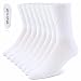 True Religion Mens 8 Pairs Crew Socks for Men Premium Athletic Men's Socks, Shoe Size 8-12