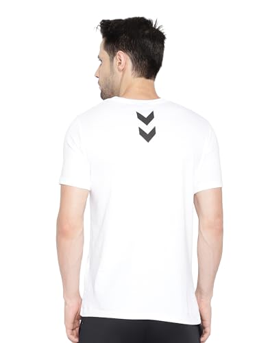 Image of hummel Evel Men's T-Shirt 2.0 | Comfortable | Breathable Fabric | Durable | for Everyday Use | Ideal for Yoga or Gym | T-Shirt for Men