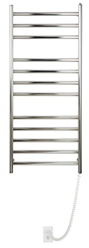 Myson WDIA12M 12-Bar Wall Mount Towel Warmer, Matte Finish, Diamond
