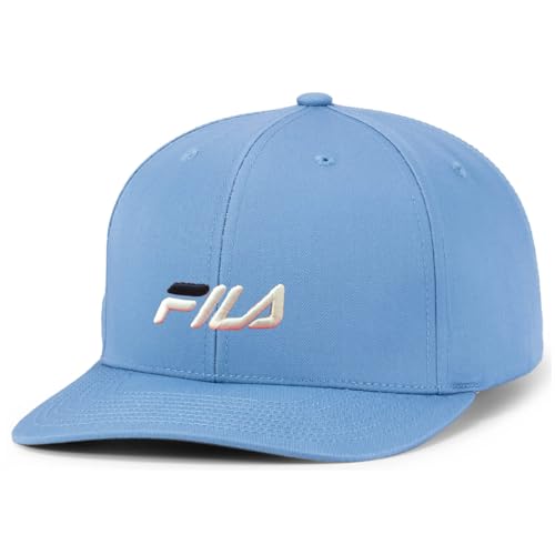 Casquette FILA réglable en sergé de coton blanc avec logo Speed