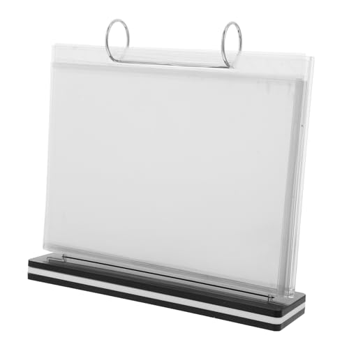 Support de carte de recette élégant pour décorer et organiser votre plan de travail