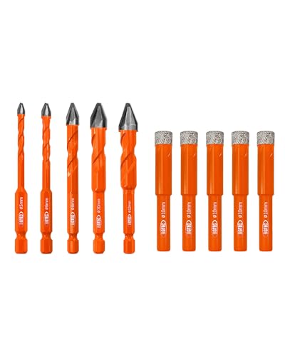 Mèches excentriques BGTEC forets diamantés carbure pour percer carrelage béton