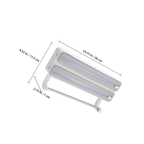 Distributeur double couche en ABS robuste BETOOKY pour aménagement durable - 3