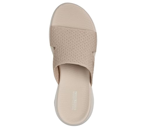 Skechers Women's On-The-Go 600 - Adore, Taupe, 9