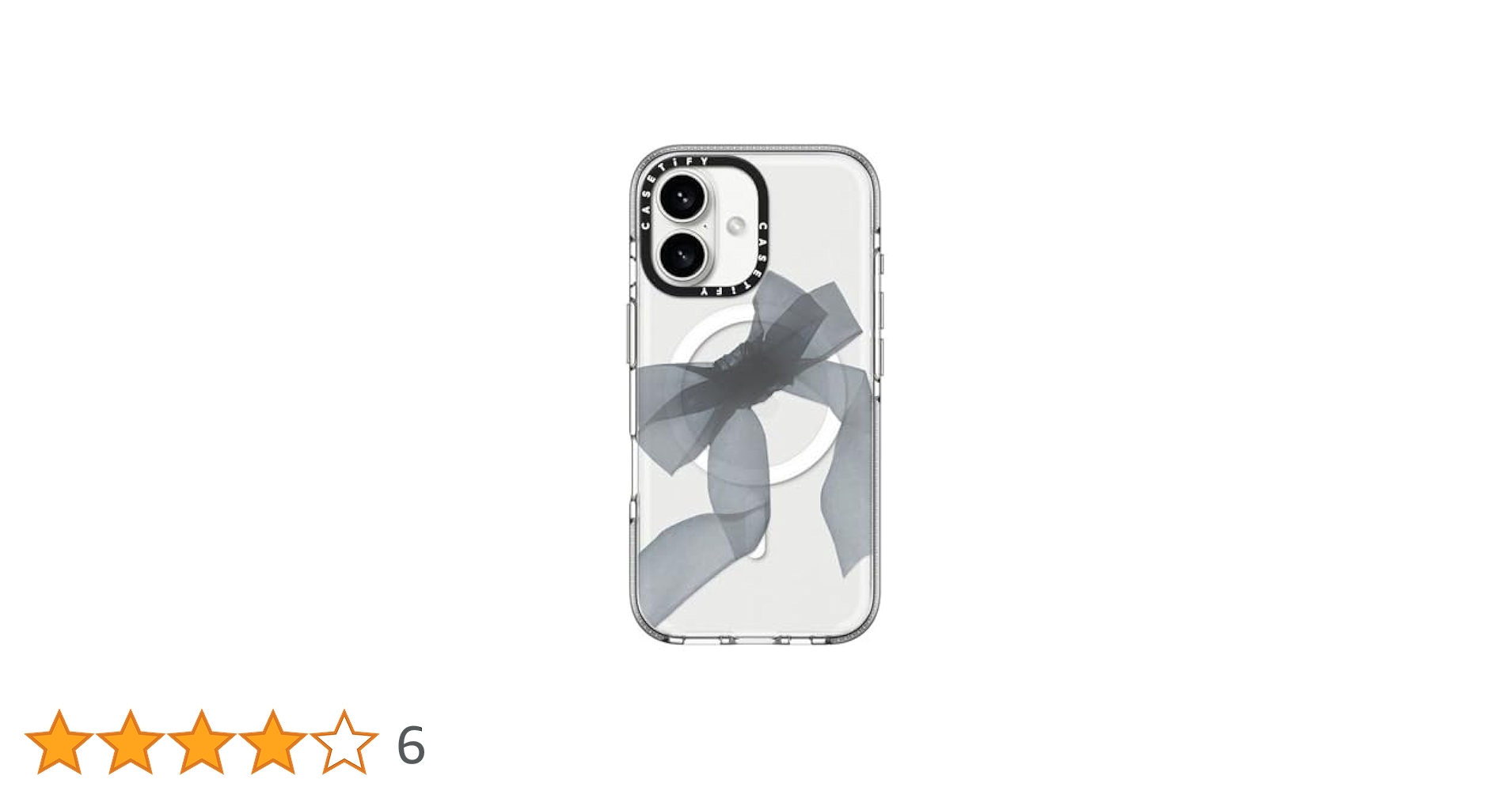 Amazon.co.jp: CASETiFY クリア MagSafe 対応 iPhone 16 ケース