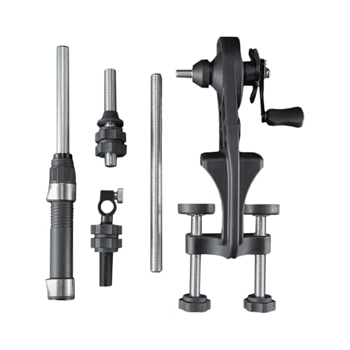 Enrouleur de fil de pêche compact et station portable pour moulinet baitcasting