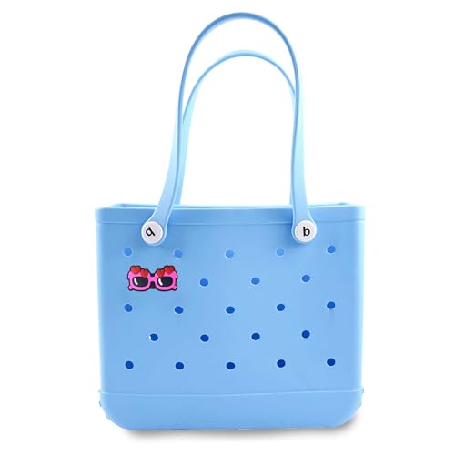 Beach Bag Accessories PVC Rubber Totes Inserts Charms for Bogg Bag Glasses, Insert Decorative for Beach Bag Beach Tote Bag3
