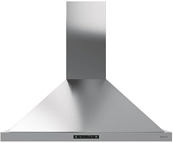 Ombra 30 in. 600 CFM Convertible Wall Mount Range Hood in Stainless Steel