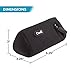 Portable Speaker Carrying Case - Fits OontZ Angle 3 Speakers - Soft Case with Reinforced Zipper, Cable Storage and Aluminum Carabiner by OontZ (Black)