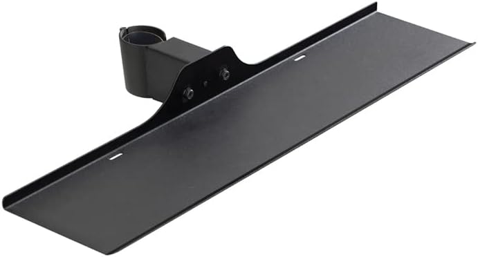 WALL Soundbar Shelf for TV Stand Model A2 Low, Small Size, Width 60 cm / 23.6", Satin Black