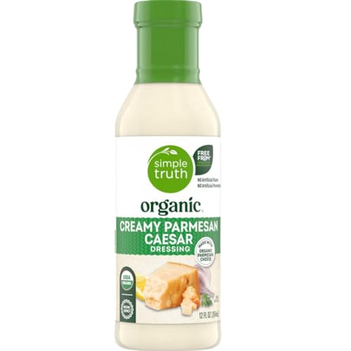 Organic Creamy Parmesan Caesar Salad Dressing, 12 fl oz