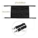 Horse Stall Gate, Aisle Guard Barrier, Adjustable Strap Door Frame, 27.17x19.29x0.2 Inches Durable Mesh Fabric, Easy Mounting for Stable Pasture, Equestrian Center, Riding Venue, Boarding Facility