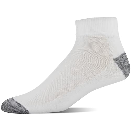 Gildan Men's Polyester Half Cushion Low Cut Socks, 12-pack3