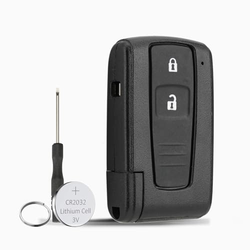 2 Button For Toyota Prius Key Fob Replacement Key Cover Case for Toyota Corolla Verso Key Shell with Battery