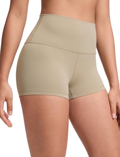 CRZ YOGA Butterluxe Biker Shorts 2.5" Oak X-Small