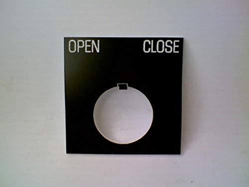 22LP-58 Legend Plate Standard 22MM Open/Close