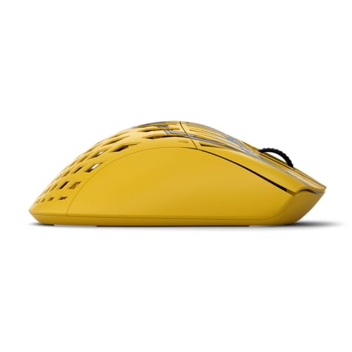 Image of PWNAGE Stormbreaker Max CF Wireless Gaming Mouse, 45g Ultralight Esports Mouse, 8000Hz Polling Rate, 36K DPI PAW3950 Optical Sensor, 100% PTFE Skates, Ergonomic Design for FPS Gaming (Solar Blitz)