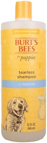 Burt's Bees for Pets Tearless Puppy Shampoo with Buttermilk, 95% ...