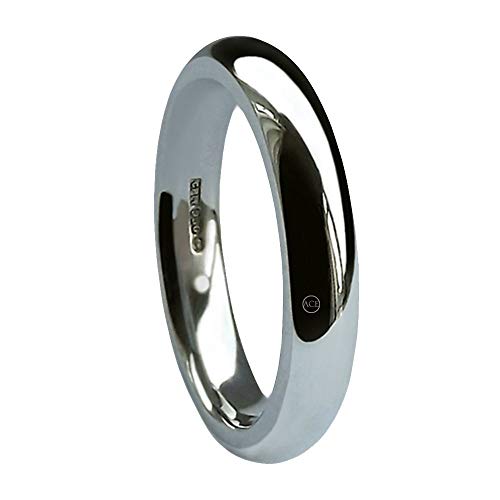 Bague mariage argent sterling 5mm anneau homme femme de taille 47.5 à 68.4