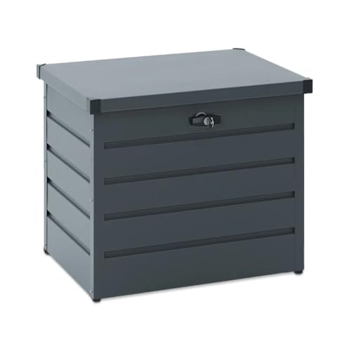 Divit Outdoor Metall Aufbewahrungsbox AB2 Gartentruhe verschließbar 200 Liter - Grau Divit Outdoor Metall Aufbewahrungsbox AB2 Gartentruhe verschließbar 200 Liter - Grau