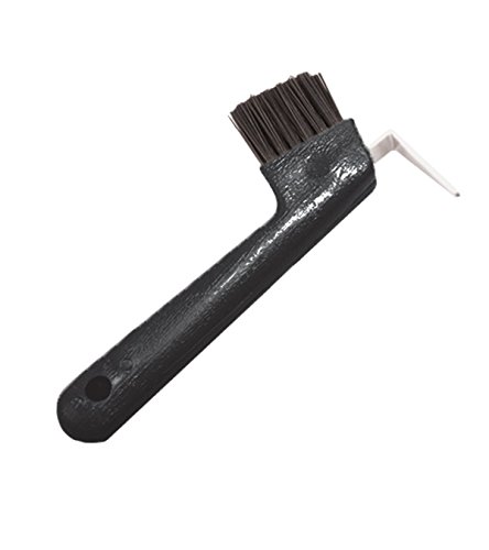 212 Main Hoof Pick with Brush Purple