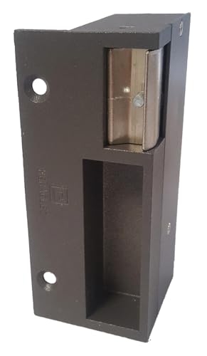 Gâche en applique 2 temps droite 120mm 12/24V AC/DC + varis - HERACLES - PCA-1037D