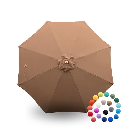 Formosa Covers - 9ft Market Patio Umbrella Replacement Canop...