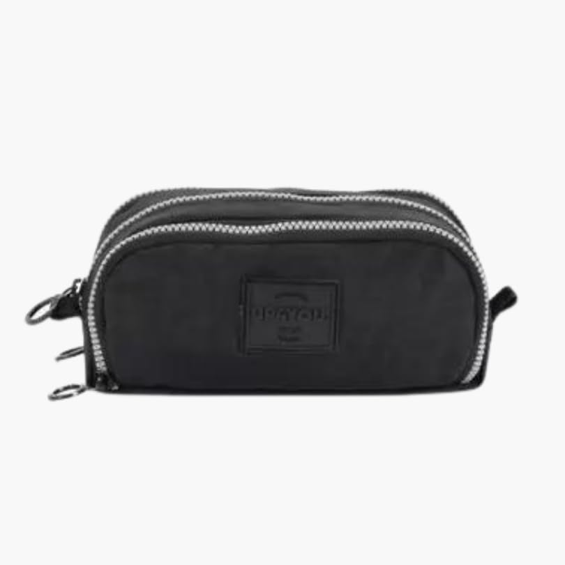 Estojo Triplo Crinkle Preto Up4You Luxcel