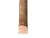 Noce Travertine Pencil Liner bullnose 3/4x12