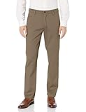 Dockers Men's Slim Fit Easy Khaki Pants, Timber Wolf (Stretch), 30W x 30L