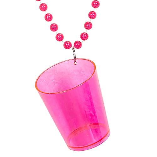 Widmann - Collar vaso de chupito, vaso de chupito, centro comercial, fiesta, disfraz, accesorio, carnaval, fiesta temática