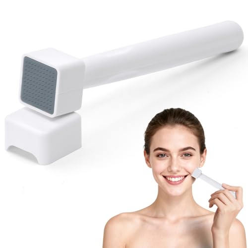 ALIIP Microneedling Derma Stamp Pen 0.5MM Needles for Women & Men Professional Microneedling Stamp Derma Manual Pen for Face Body Hair Beard Growth Skin Care Home Micro Needling