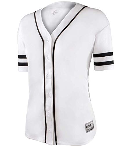 chassé Home Run Jersey - Youth Large White-Black